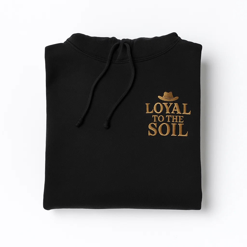 Loyal To The Soil Embroidered Hoodie